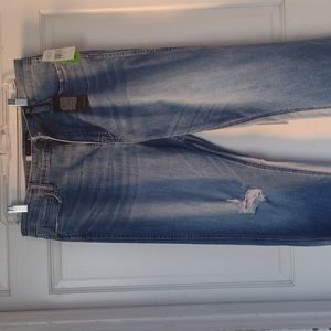 KUT from the Kloth Kelsey Fab Ab Ankle Flare Jeans